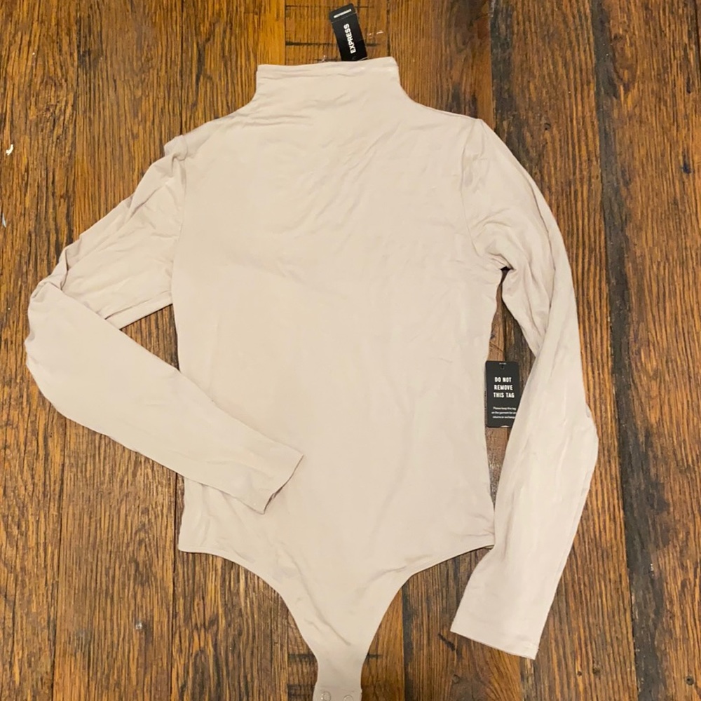 NWT! Express Nude/Beige Body suit